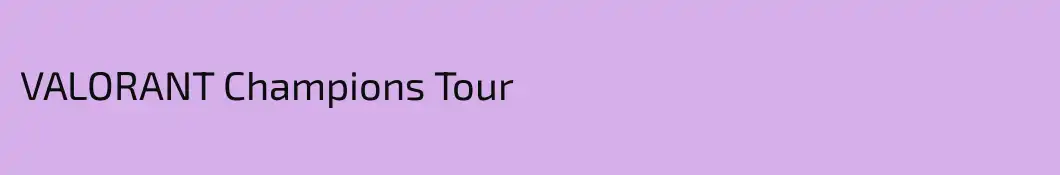 VALORANT Champions Tour